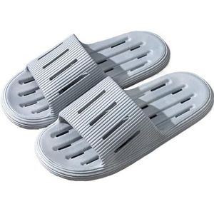 Zephyria wolken glijbanen voor dames, heren en dames badkamer zachte bodem huis indoor sandalen slippers, voor dames en heren | Huisdia's douchesandalen, Grijs, 41.5 EU
