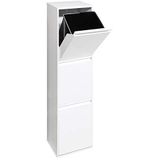 Afvalcontainer - Grijs - Kunststof - 120 Liter