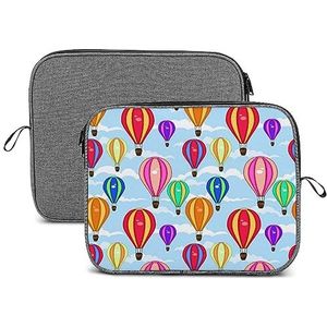 Sky Kleurrijke Hete Lucht Ballonnen Laptop Sleeve Case Beschermende Notebook Draagtas Reizen Aktetas 14 inch