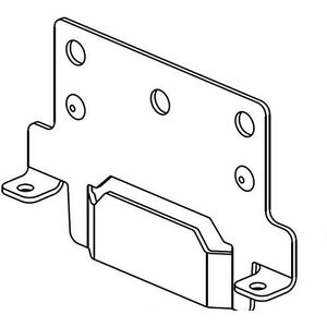 Furniture Parts IKEA Montageplaten voor Bed Frame Deel # 116791 (2 Pack) past Hemnes Malm Brimnes (IKEA Bed Frame MOUNTING Platen)