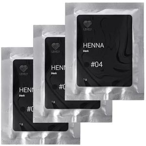 Lovely henna wenkbrauw & wimperverf zwart, tint: Black Morion | henna tattoo effect verf | natuurlijk & blijft tot 6 weken zitten