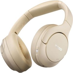 TOZO HT2 Hybride actieve ruisonderdrukkende hoofdtelefoon over het oor, draadloze Bluetooth-headset, 60H speeltijd, Hi-Res Audio Custom EQ via App Deep Bass Comfort Fit oorschelpen, voor thuiskantoor
