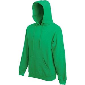 Fruit of the Loom Capuchontrui voor heren, groen (Kelly Green 518), XL