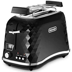 Delonghi CTJ 2103.BK Briljante broodrooster (900 Watt) zwart