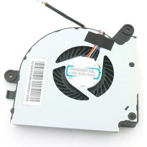 PAAD06015SL N285 DC5V 0.55A 4Pin Fan For MSI GF75 MS-17F3 17F1 17F2 Thin 8RC 8RD 9SC 9SD CPU GPU Cooler(CPU NN285 Fan)