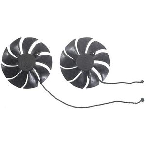PLA09215S12H grafische ventilator voor EVGA voor GeForce voor RTX 2060 XC voor Ultra voor Gaming 6GB GDDR6-kaart met dubbele HDB-ventilatoren 06G-P4-2166-KB(2PCS SET)