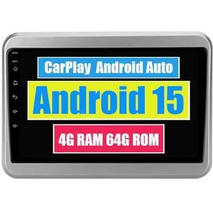 RoverOne Auto Stereo CarPlay Hoofd Unit voor Suzuki Spacia 2 II 2017 2018 2019 2020 2021 2022 2023 Android Auto Touchscreen Sat Navi Bluetooth WiFi Radio Speler