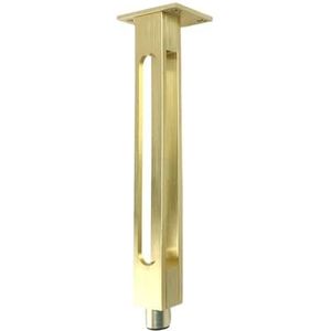 4 Stuks Aluminium Kast Voeten Verstelbare Meubilair Benen 20/25/30 Cm for Badkamer Kast Dressoir Nachtkastje vervangen Benen Cheerfully (Color : Gold-30cm-4pcs)