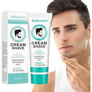 Hydraterende scheerschuim, scheerschuim reisformaat | Luchtbelvrije draagbare scheerschuim in reisformaat met citroengeur, gevoelige huid Veilige haarverzachting Chaies