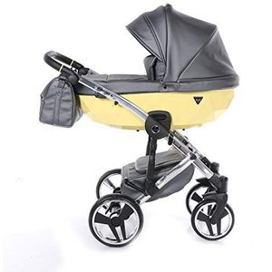 SaintBaby wandelwagen Junama Candy 2in1 3in1 Isofix baby-autostoeltje combi kinderwagen buggy Sun Storm 04 3in1 met autostoeltje