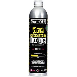 Muc-Off Dry Chain Lube Droge kettingolie, 300 ml, biologisch afbreekbaar smeervet, kettingspray, voor alle soorten fietsen, geformuleerd voor natte weersomstandigheden
