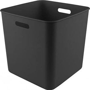 Sunware Basic Cube Box, 10 stuks, 25 liter, 31,8 x 31,8 x 31,1 cm, zwart