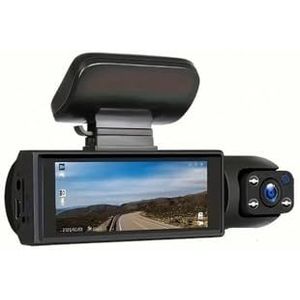 Dashcam Dashcam WiFi-voor- En Binnencamera Dashcam Voor Auto's WIFI Black Box AUTO-DVR VOOR Taxi Carbin-camera Autocamera