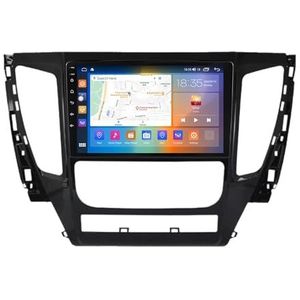 Android 13.0 Radio 2 Din Auto Stereo 9"" Touchscreen Autoradio Voor Mitsubishi Pajero 2016-2018 met Bluetooth/wifi/GPS Navigatie/FM Radio/Stuurwielbediening/AHD Omgekeerd Beeld (Size : M700S(8G+128G