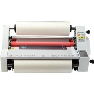 A3 Kleine Lamineermachine Hot Cold Roll Laminator met 100 Meter Pre-coating Film voor School Kantoor Commercieel Gebruik