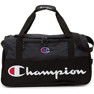 Champion Forever Champ Utility Duffle Bag with Shoulder Strap,Black, One Size