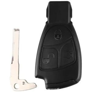 Autosleutel beschermhoes 2/3/4 Knoppen Afstandsbediening Sleutel Shell Case Cover Autosleutel Vervanging Voor C B E Klasse W203 W211 W204 YU BN CLS CLK Sleutel Shell(3)