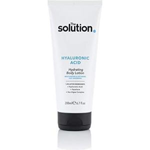 The Solution Hyaluronic Acid Hydrating Body Lotion, Moisturising & Softening Formula, 200ml