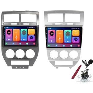Android 15 Autoradio Sat Navi voor D-odge kaliber (2007-2014) 9 Inch Touchscreen Multimedia Speler met Draadloze Carplay GPS Navigatie FM RDS Bluetooth 5G-WiFi SWC DSP,M150s