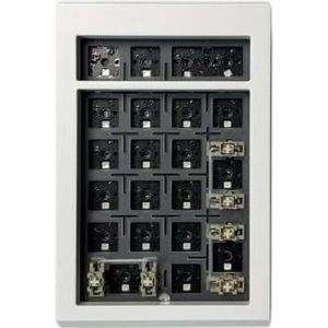 QPSJXN Draadloos mechanisch toetsenbord LMK21 21 TRI-MODE aluminium Bluetooth 2.4G aantal hete swaps bekabeld pad compatibel met verschillende apparaten