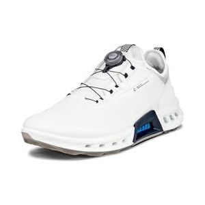 ECCO Biom C4 Boa Gore-tex waterdichte golfschoen voor heren, wit, zwart, 42 EU