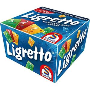 Ligretto blau: Das rasante Kartenspiel für kurzweiligem Spielspaß. Für 2 - 4 Spieler ab 8 Jahren