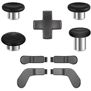 9 in 1 OEM Magnetische Thumbsticks Analoge Duimsticks Vervanging Joystick Onderdelen Reparatie Accessoires Kit Component Set met 4 Paddles, 1 D-Pads voor Xbox Elite Controller Serie 2 en Core