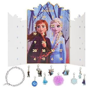 Disney-adventskalender 2023 voor meisjes, Frozen-adventskalender met sieraden, meerkleurig