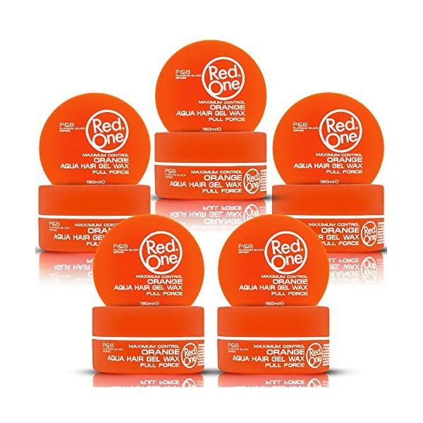 Red One Orange Aqua Hair Gel Wax 150ml