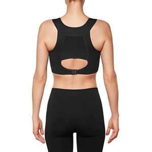 FALKE Dames Sportbeha Maximum Support CUP C/D W SB Functioneel material Voor hoge activiteit 1 Stuk, Zwart (Black 3000), M