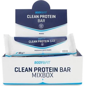 Body&Fit Clean Protein Bar Eiwitreep in verschillende smaken - 12x60 gram met 20gr eiwit per reep