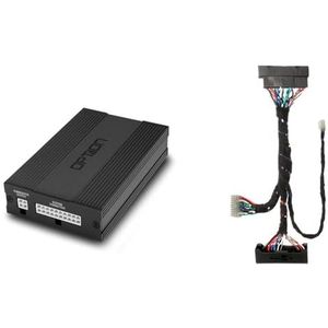 OPTION Plug & Play-set, compatibel met Seat Leon 5F (met Beats geluidssysteem af fabriek) - 6-kanaals DSP-versterker incl. kabelset - Soundupgrade