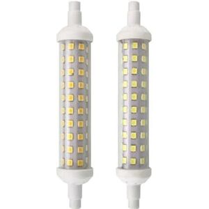 LED-maïslamp 1PCS R7S LED Lamp 78mm 118mm 135mm 80 Leds 144 Leds LED Spaarlamp vervangen 80w 100w 120w Halogeenlamp voor Thuisgarage Magazijn(Color:6w 64 leds,Size:Cold White)