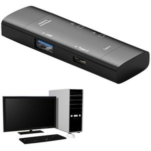 USB-kaartlezer - Kleine Auto-geheugenkaartadapter, SDD-kaartlezer Draagbare USB, USB3.0 TF-geheugenkaart Type C, Multifunctionele Kaartlezer Compatibel Met OS/LINUX En Andere Systemen Voor Auto's
