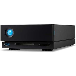 LaCie 1big Dock, 18TB, Externe Harde Schijf, PC Mac iPad & iPhone, 1 maand Adobe CC All Apps, Data Rescue Service (STHS18000800)