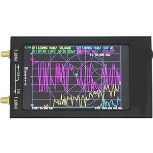 Vector Network Analyzer,Antenna Analyzer, 4,3 inch vectornetwerkantenne-analysator VNA-F VNA HF VHF UHF + IPS LCD + metalen behuizing V3.1-versie voor het meten van verschillende soorten antennes