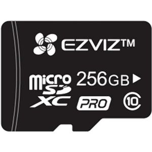 EZVIZ Intelligente micro-SD-kaarten, 256 GB, professionele geheugenkaart voor beveiligingscamera's