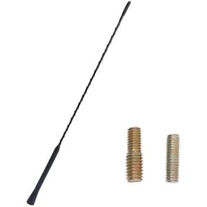 Audio- & videoantennes voor auto Sterke autoradio dakantenne, universeel, zwart, lengte 6,5 cm, met schroeven, verbeterd signaal, gereedschap, accessoires Auto-antenne(16 inch)