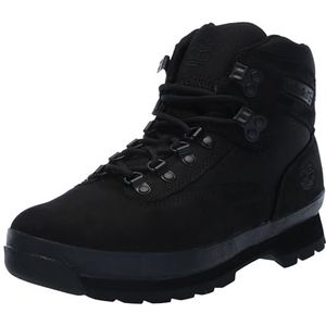 Timberland Euro Sprint Trekking- en wandelschoenen voor heren, zwart, nubuk, 42.5 EU