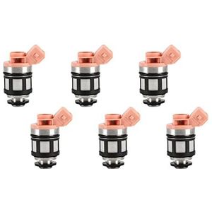 6PCS Auto Brandstofinjector 84218107 Voor Nissan D21 Voor Pathfinder Pickup Voor Quest 3.0 V6 FIJ0004 FIJ0003 842-18107 F3XY9F593B Brandstofverstuiver Vervangen