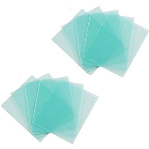 10-PACK Lassen Beschermende Lens 4,33 X 3,5 inch (110 mm x 90 mm) Transparante Cover Lens Cover