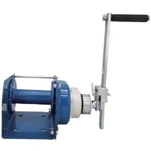 Lier, 1T zware handmatige handlier, remhandlier met draadkabel 40 m for hijsliftlier, voor autobouw snelweg brug metallurgie