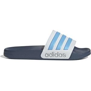 adidas Adilette Shower Slides Unisex volwassen Slides, Kleur: wit., 42 EU