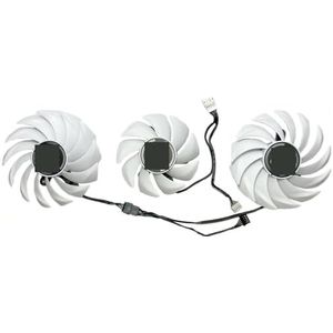 Voor COLORFUL voor GeForce RTX2060 12GB iGame Ultra OC White grafische kaart vervangende ventilator(Set of three fans)