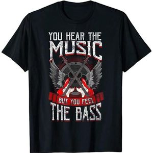 Bass Player Bassist Guitarist Design Great Gift Idea T-Shirt Size XXL