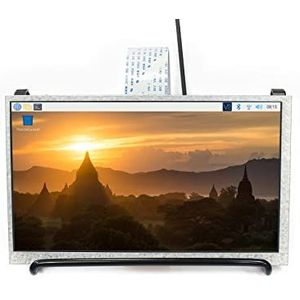 Waveshare 7inch IPS LCD 1024X600 High Resolution Display Screen for Raspberry Pi 4 2B 3B 3B+ 3A+ Zero Zero W WH Supports Raspbian Ubuntu OSMC DPI Interface