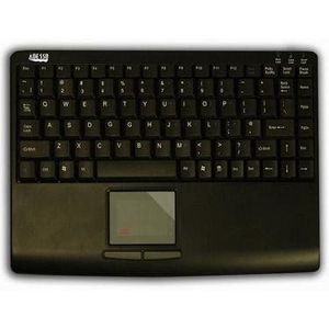 Adesso AKB-410UB 88KEYS USB SLIM TOUCHPAD SLEUTELKEYB BLK MINIGLIDEPOINT VISTA COMPATIBEL