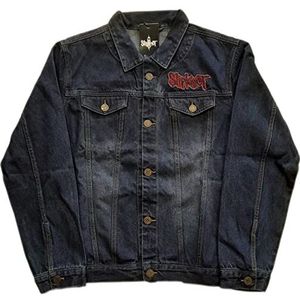 Slipknot Denim Jasje Tribal Band Logo The end so far nieuw Officieel Unisex S