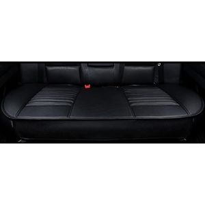 Stoelhoezen Beschermhoezen Universele Auto Seat Cover Bamboe Houtskool Voor Jeep Voor Grand Cherokee 2004 2015 2014 Wj Wk2 Voor Patriot Voor Renegade Voor Kompas(Zwart,Achterkant)