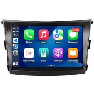 Android 14 Autoradio 9 inch touchscreen voor SsangYong Tivoli 2015-2019 Autoradio Navigatie met Carplay met GPS navigatie Bluetooth FM USB Steering Wheel Control(B7 1G+32G)